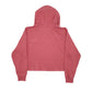 Womens Red Puma Croptop Hoodie Jumper