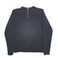 Womens Black J.Crew  Quarter Zip Jumper