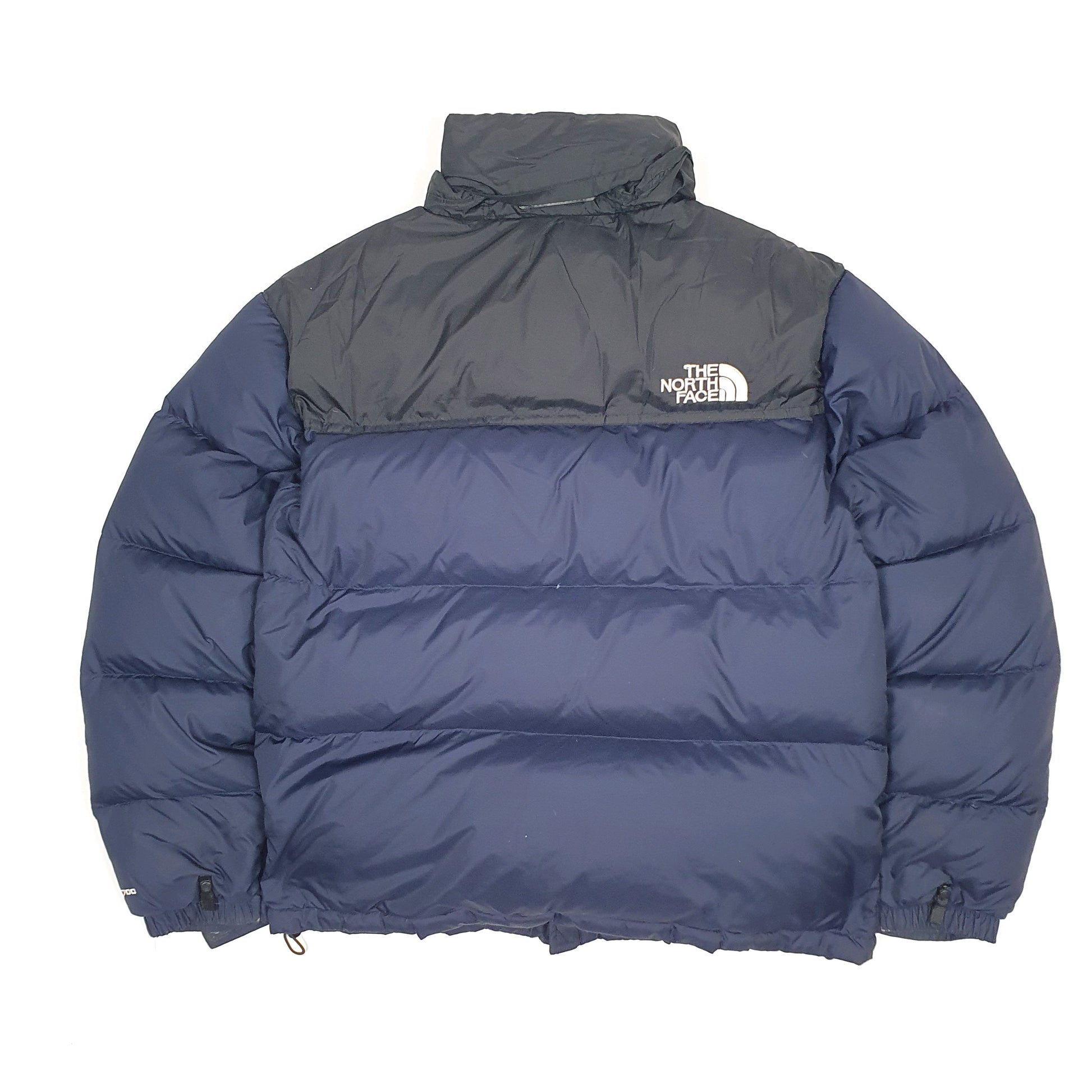 Mens Navy The North Face Nuptse 700  Coat
