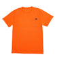 Mens Orange Dickies Pocket Short Sleeve T Shirt