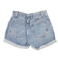 Womens Blue Rustler Altered Hot Pants Jorts Jean Denim Shorts