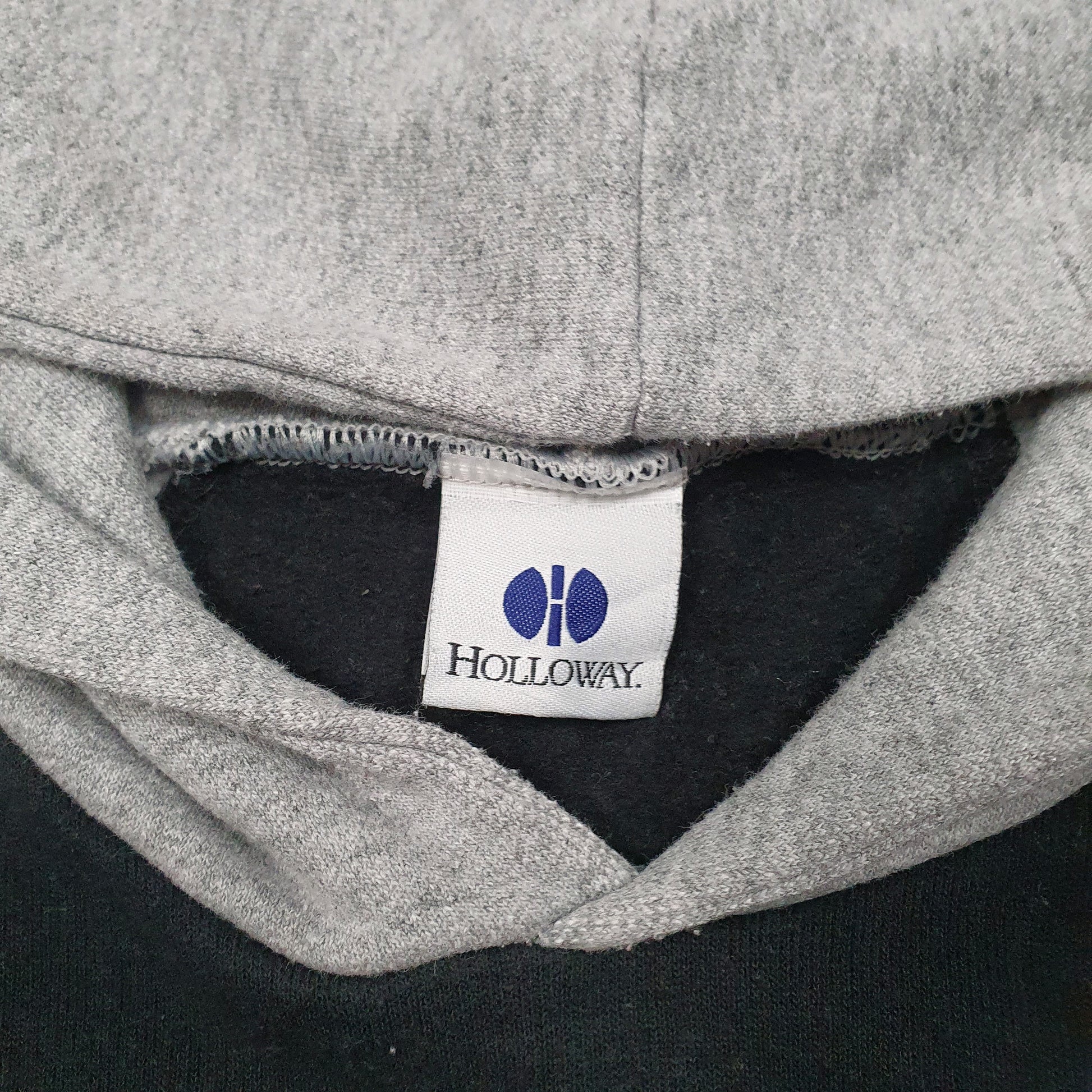Womens Black Holloway Wolverine Pride USA Spellout Football College Hoodie Jumper