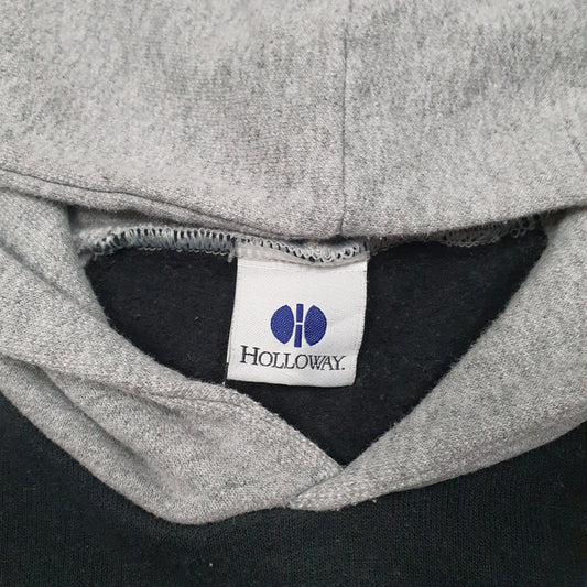 Womens Black Holloway Wolverine Pride USA Spellout Football College Hoodie Jumper