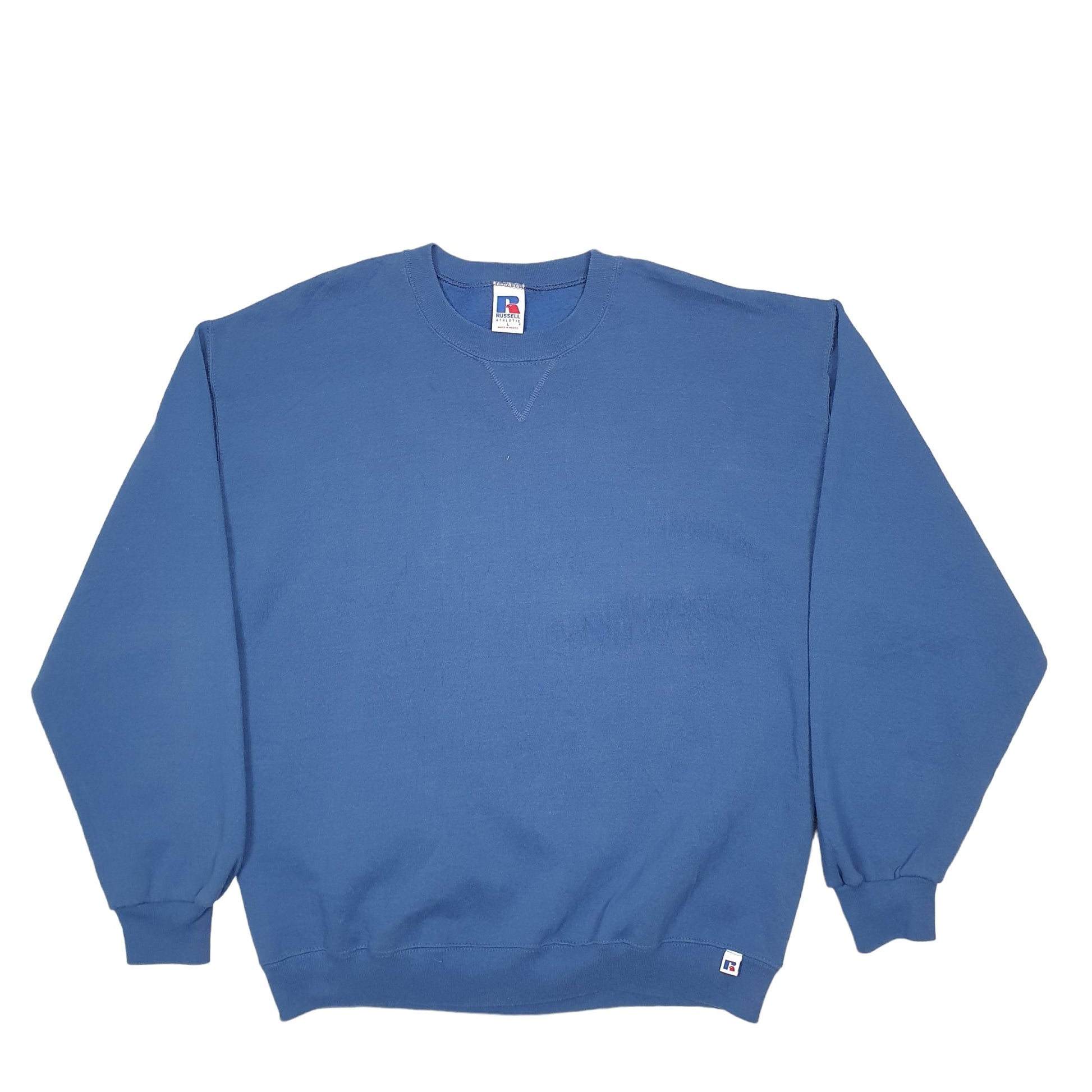 Mens Blue Russell Athletic  Crewneck Jumper
