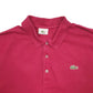 Mens Burgundy Lacoste  Short Sleeve Polo Shirt