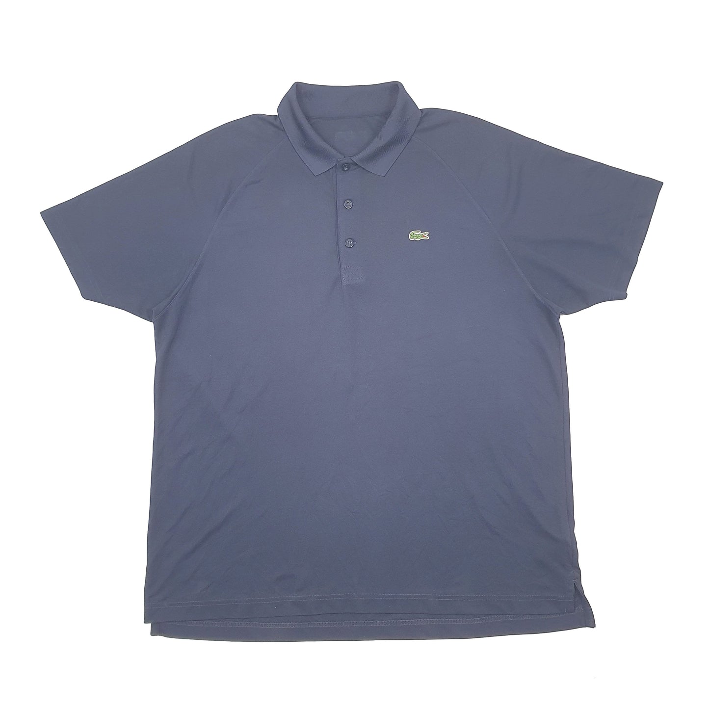 Mens Navy Lacoste Ultra Dry Short Sleeve Polo Shirt