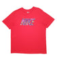 Mens Red Nike Spellout Short Sleeve T Shirt