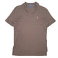 Mens Brown Polo Ralph Lauren Pima Soft Touch Short Sleeve Polo Shirt