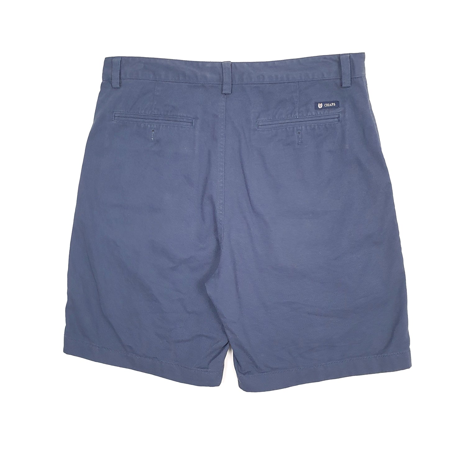 Mens Navy Chaps Deck Chino Shorts