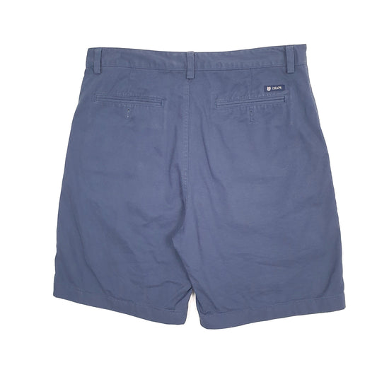 Mens Navy Chaps Deck Chino Shorts
