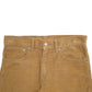 Mens Beige Levis 511 Corduroy Trousers