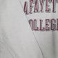 Mens Grey Gear for Sports Vintage 1990s Lafayette USA College Crewneck Jumper