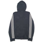 Mens Black Adidas  Full Zip Jumper