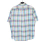 Mens Blue Ralph Lauren Indian Madras Short Sleeve Shirt