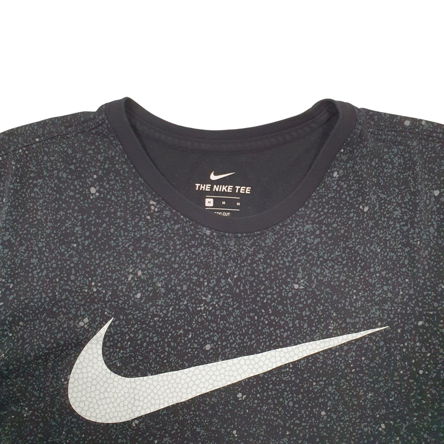 Mens Black Nike Dri-Fit Short Sleeve T Shirt