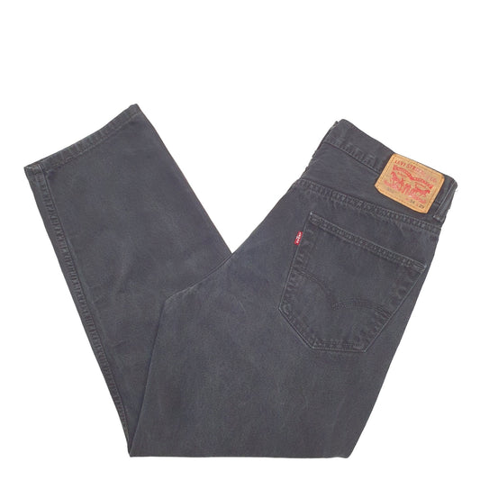 Mens Black Levis  550 JeansW34 L29
