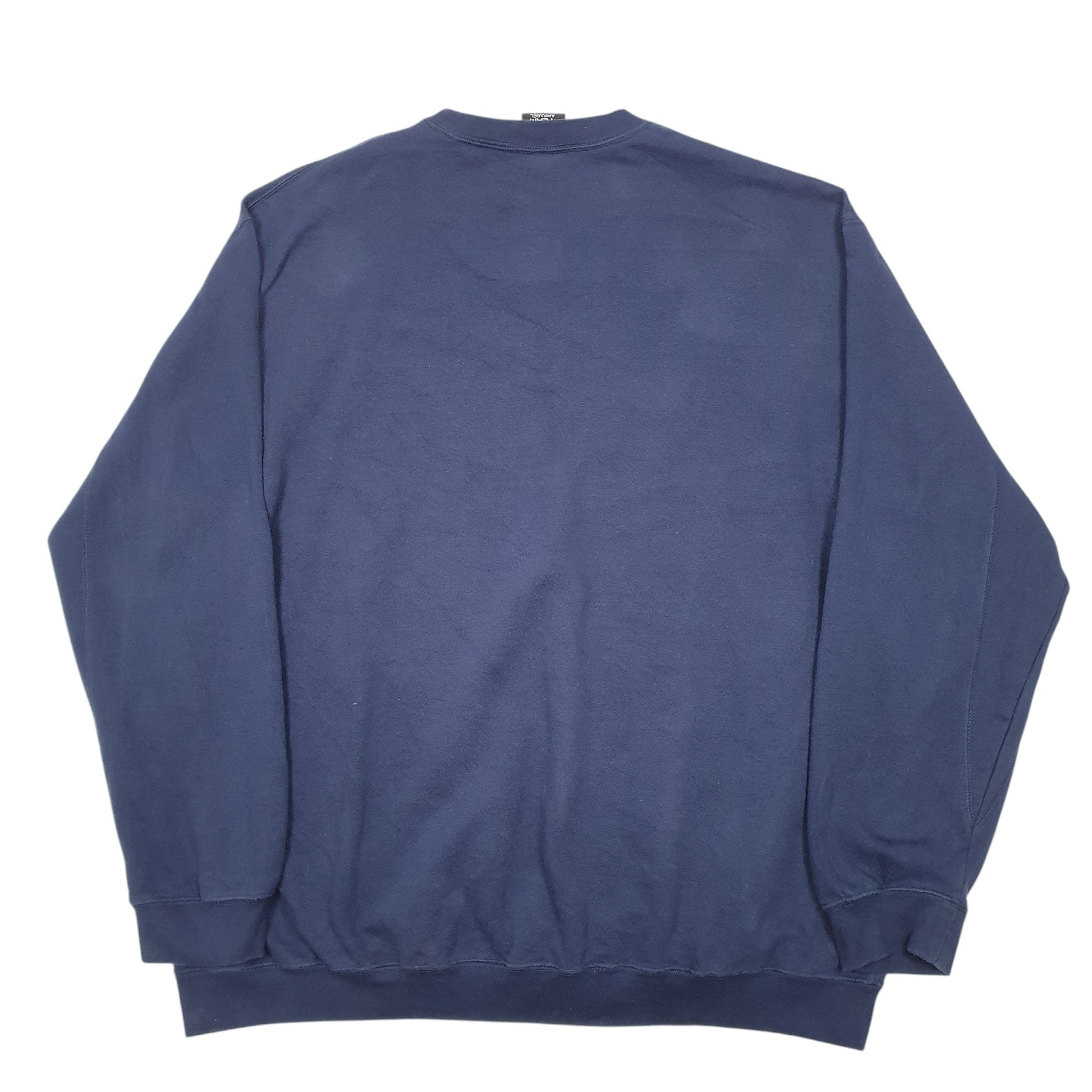 Mens Navy NFL Denver Broncos Football USA Spellout Crewneck Jumper