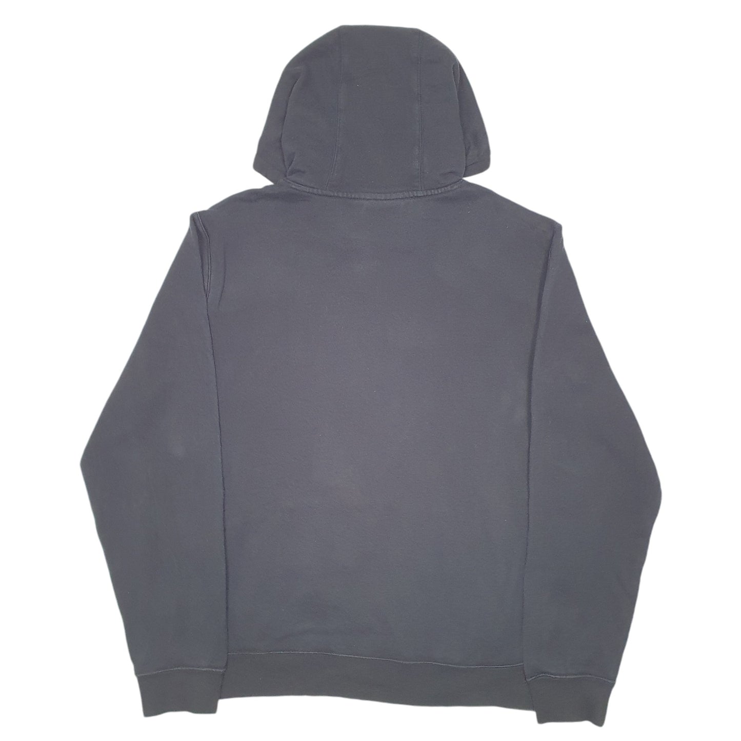 Mens Black Fila Spellout Hoodie Jumper