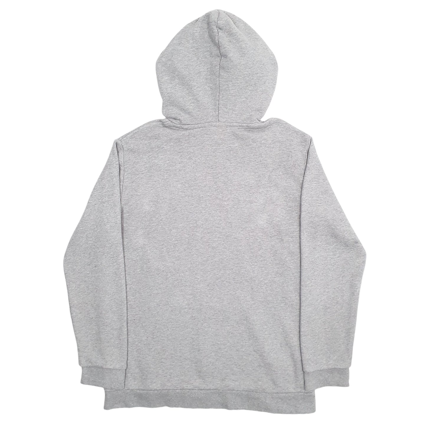 Mens Grey Adidas Spellout Hoodie Jumper