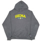 Mens Grey Champion Siena College USA Spellout Hoodie Jumper
