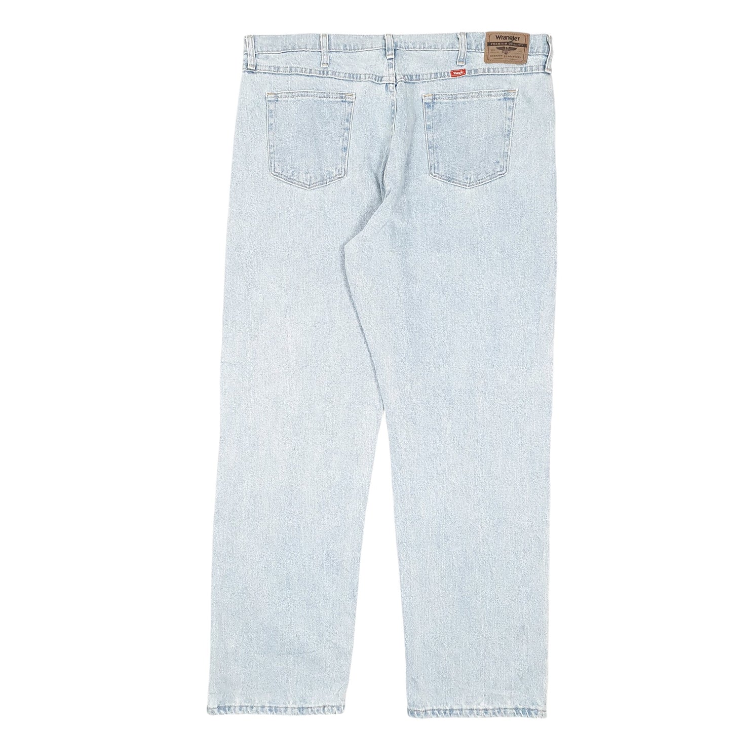 Mens Blue Wrangler Relaxed Five Star Flex Stretch Casual JeansW40 L32