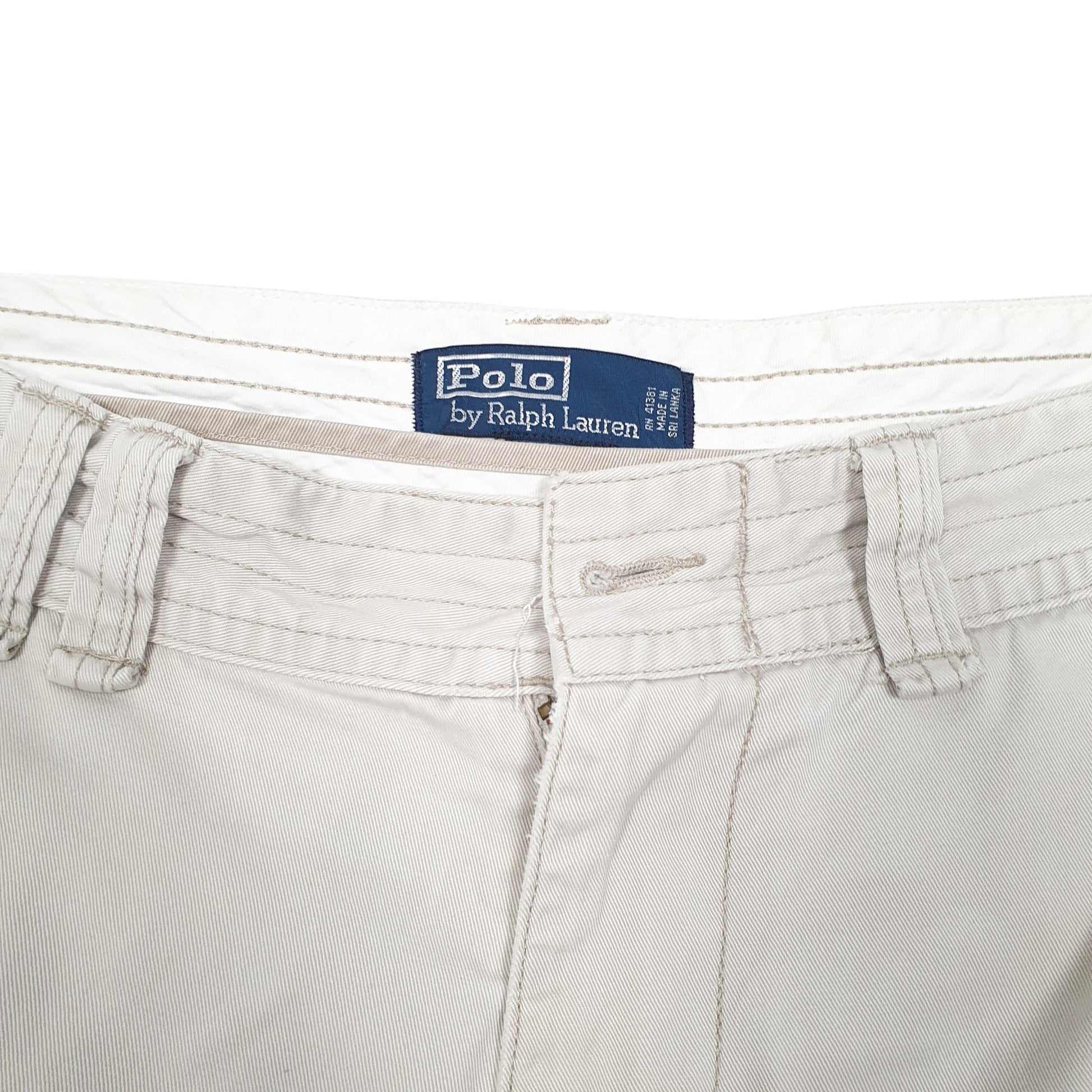 Mens Beige Polo Ralph Lauren  Cargo Shorts