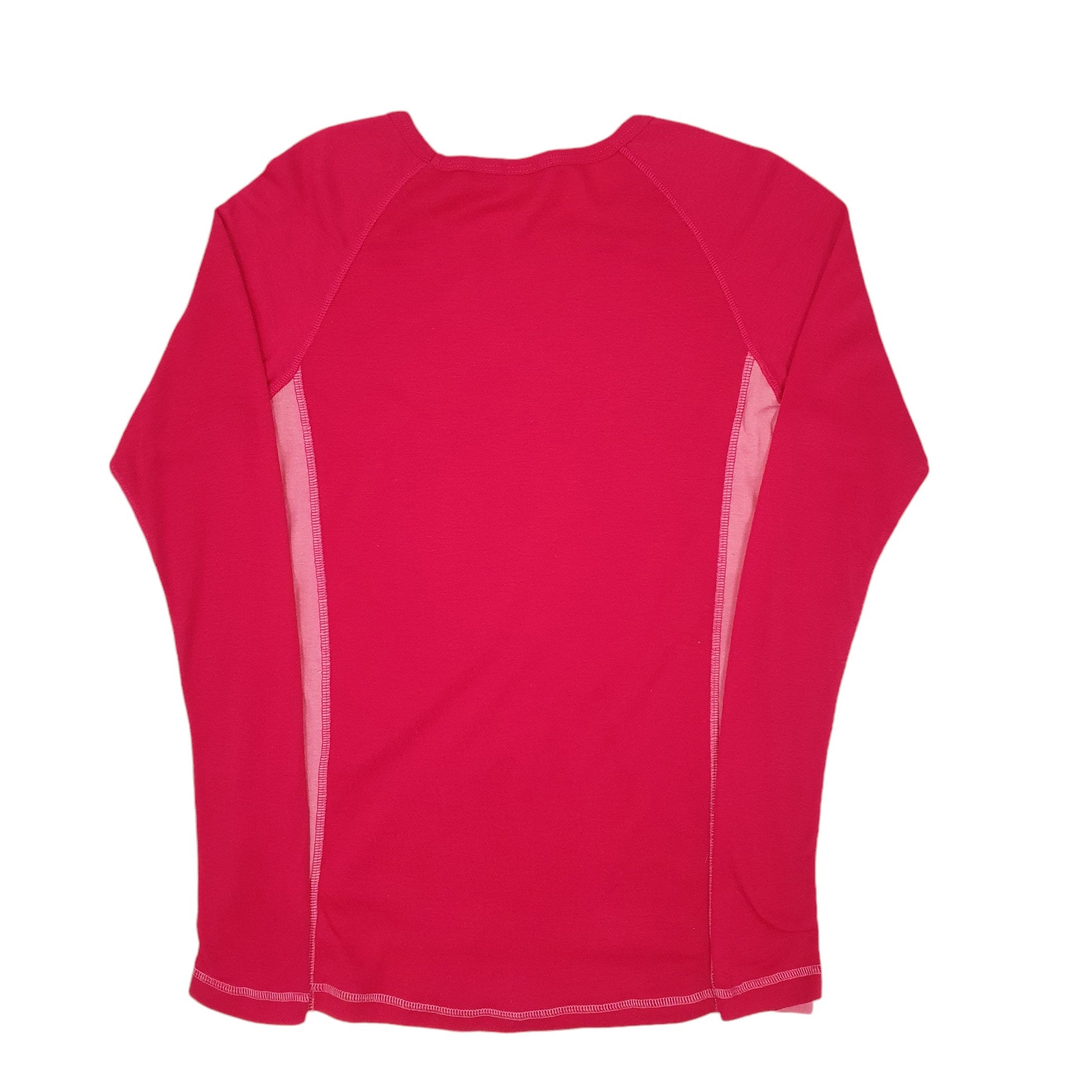 Womens Pink Crivil Stretch fit Long Sleeve T Shirt