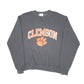 Mens Grey Champion Clemson Crewneck Jumper