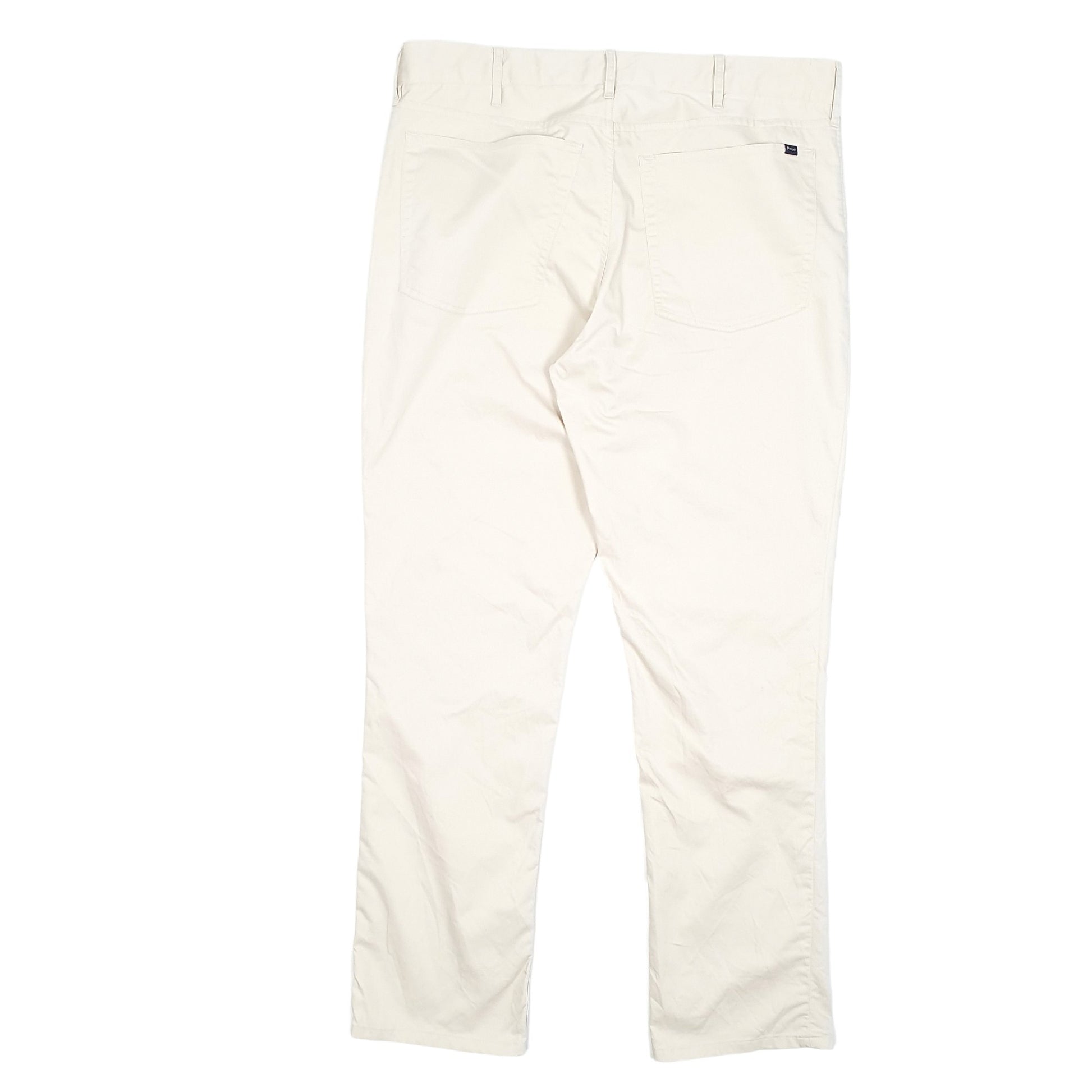 Mens Beige Polo Ralph Lauren Golf Tailored Fit Chino Trousers