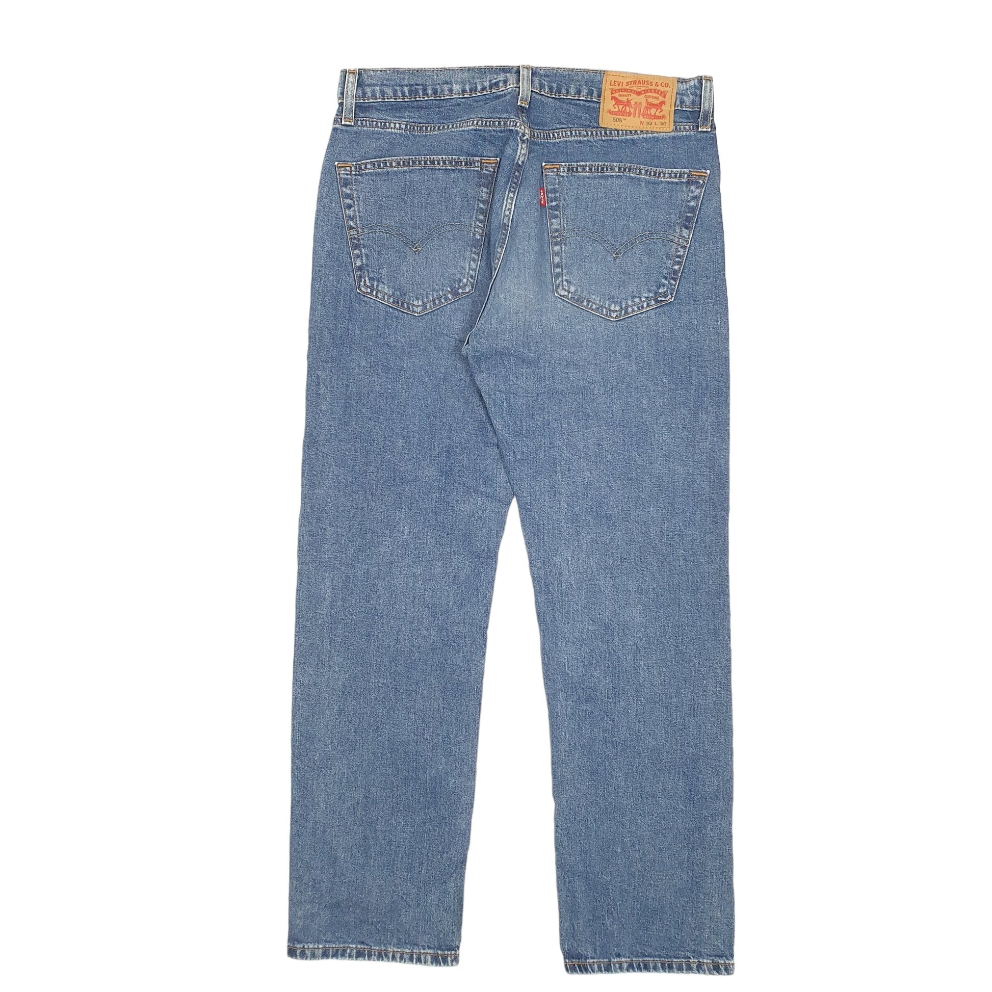 Mens Blue Levis  505 JeansW32 L30