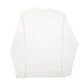 Mens White Adidas Spellout Crewneck Jumper