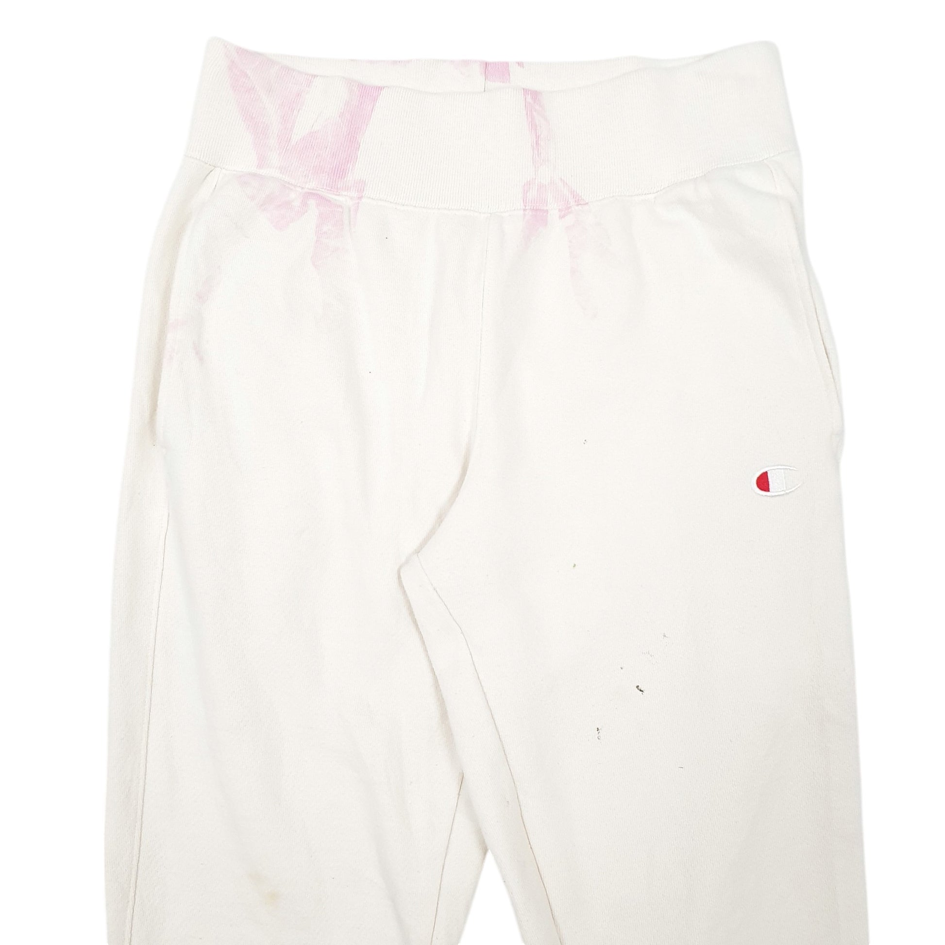 Womens White Champion Stretch Jogger Trousers