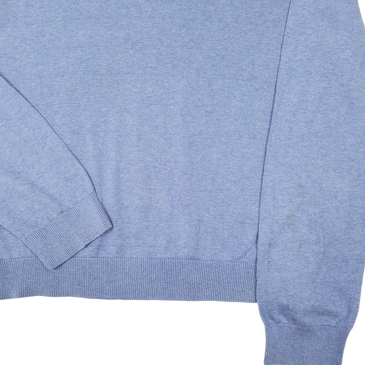 Mens Blue Nautica Knit Sweater Crewneck Jumper