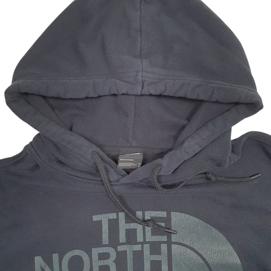 Mens Black The North Face Spellout Hoodie Jumper