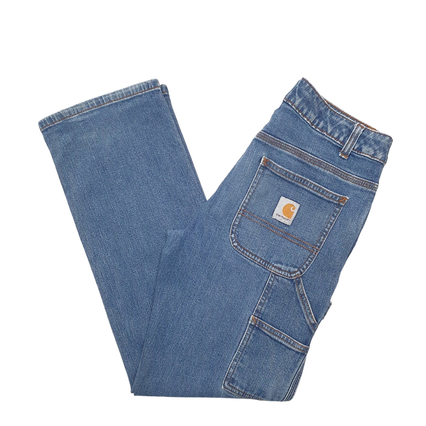Womens Blue Carhartt  Carpenter Trousers