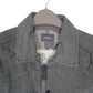 Mens Grey G Star Raw Shacket Zip Denim Long Sleeve Shirt