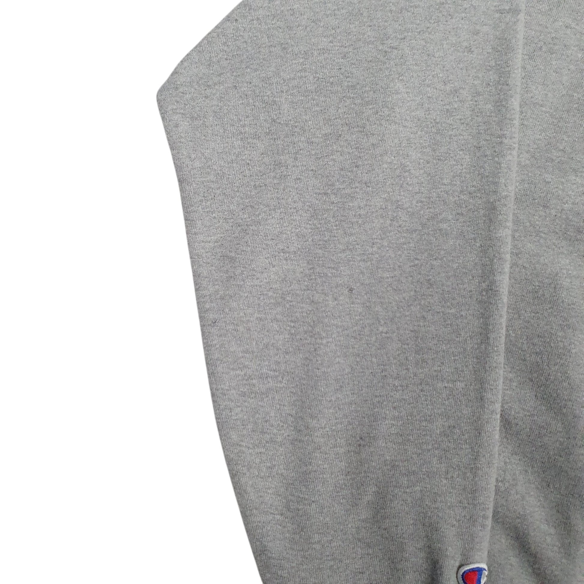 Mens Grey Champion Massachusetts Crewneck Jumper