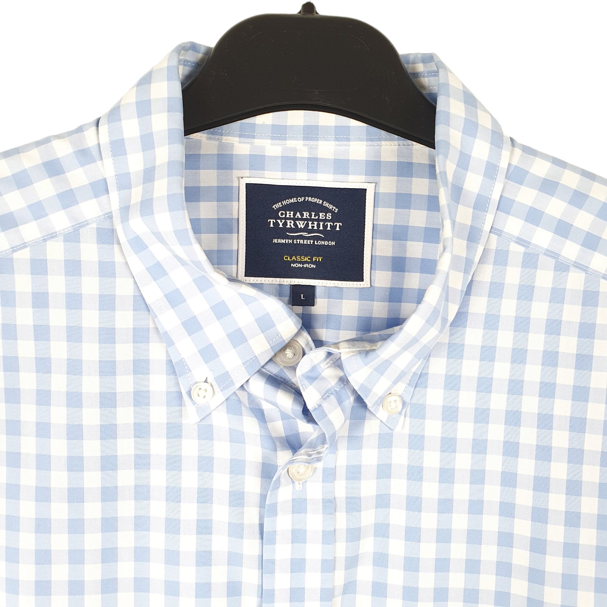 Mens Blue Charles Tyrwhitt  Long Sleeve Shirt