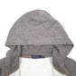 Mens Grey Ralph Lauren Hooded Full Zip Hoodie Jumper