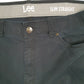 Mens Black Lee Stretch Chino Trousers
