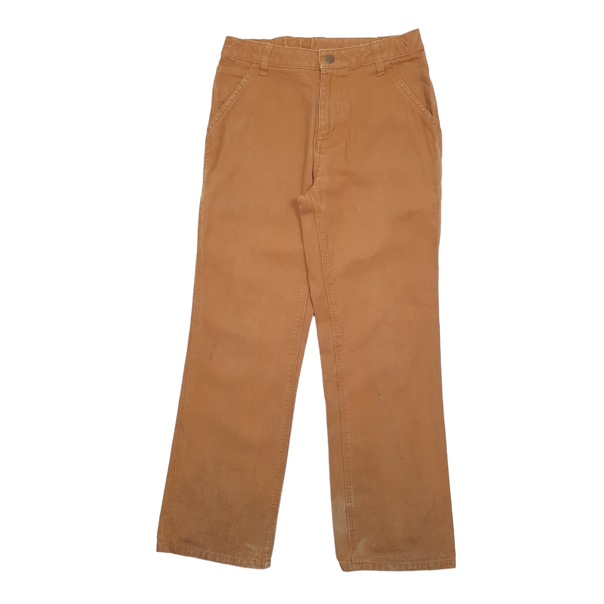 Womens Tan Carhartt  Carpenter Trousers