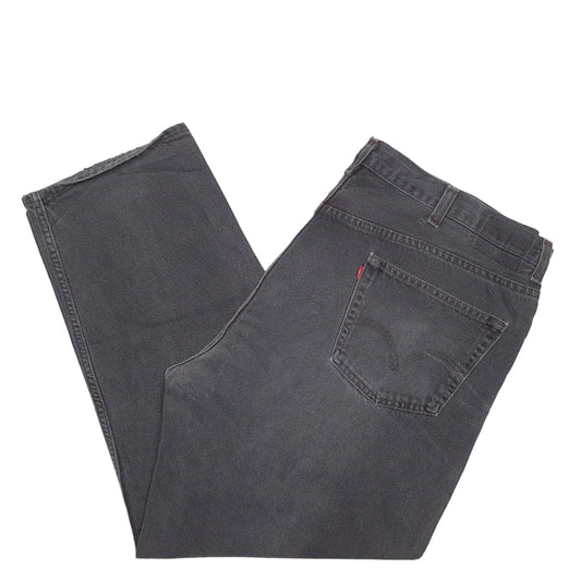 Mens Black Levis 550 JeansW48 L32