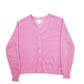Womens Pink Lacoste Faint bleaching marks to front and arm. Cardigan Jumper