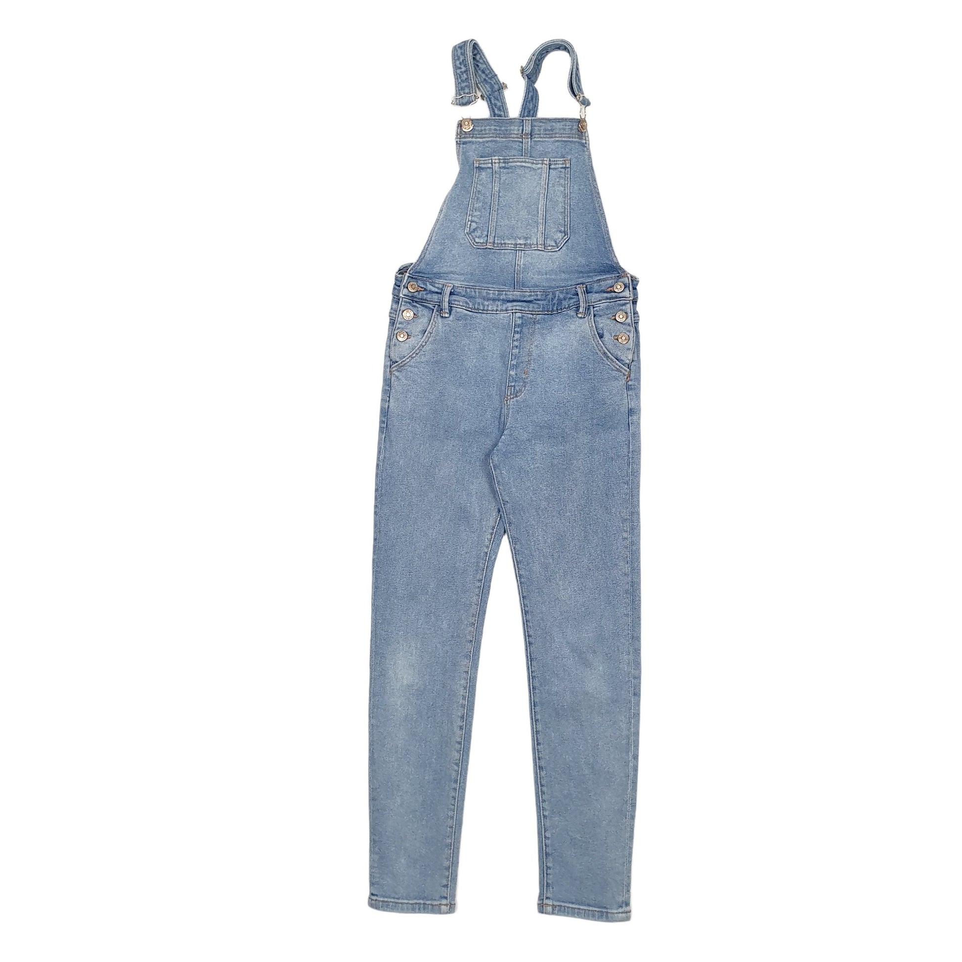 Womens Blue MNG  Dungaree Trousers