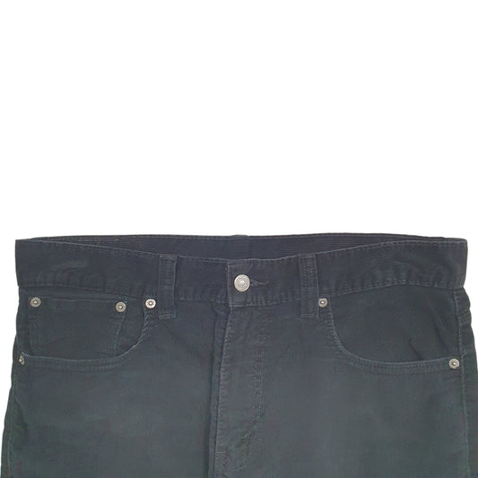 Mens Black Levis 511 Corduroy Trousers