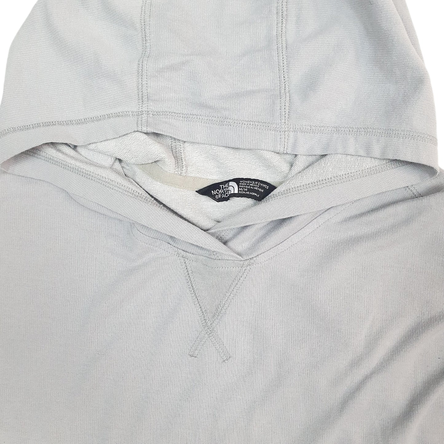 Womens Grey The North Face Lightweight Baselayer Hoodie Jumper