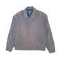 Mens Grey Dickies Workwear Bomber Eisenhower Windbreaker Full Zip Coat