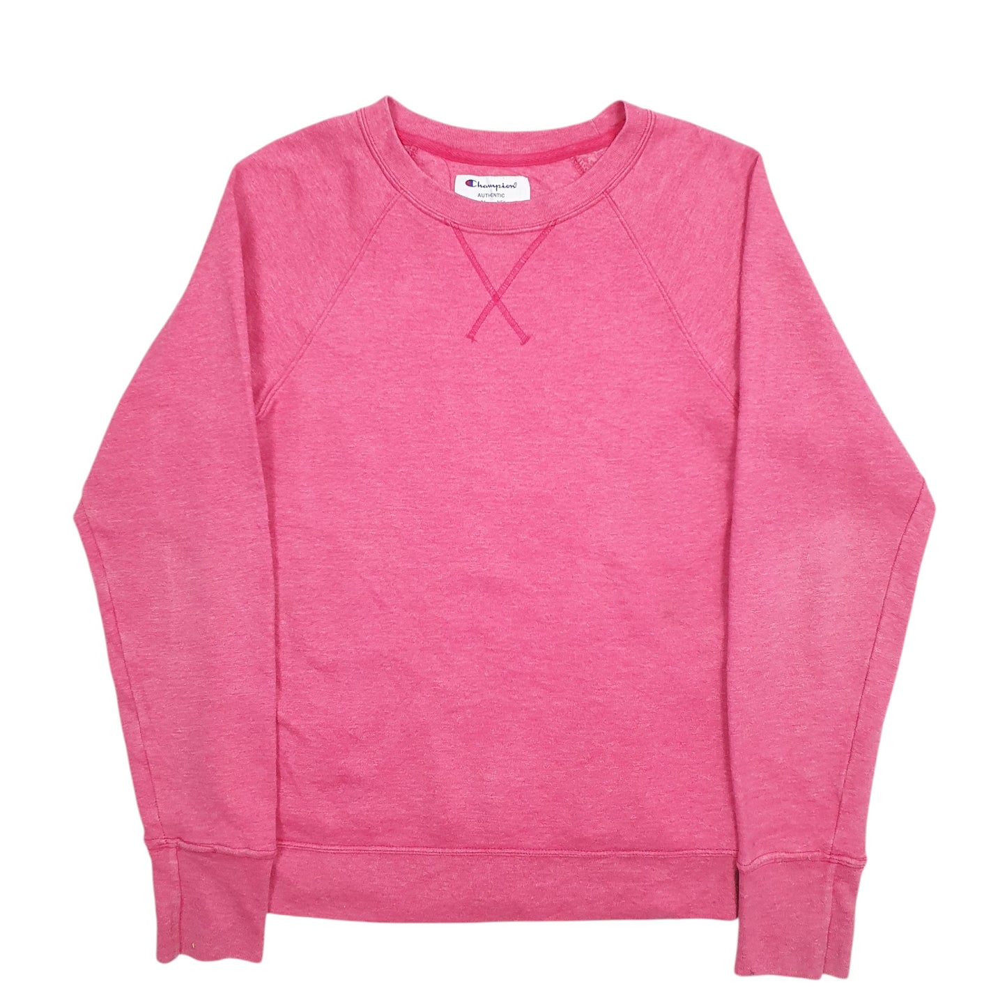 Womens Pink Champion  Crewneck Jumper