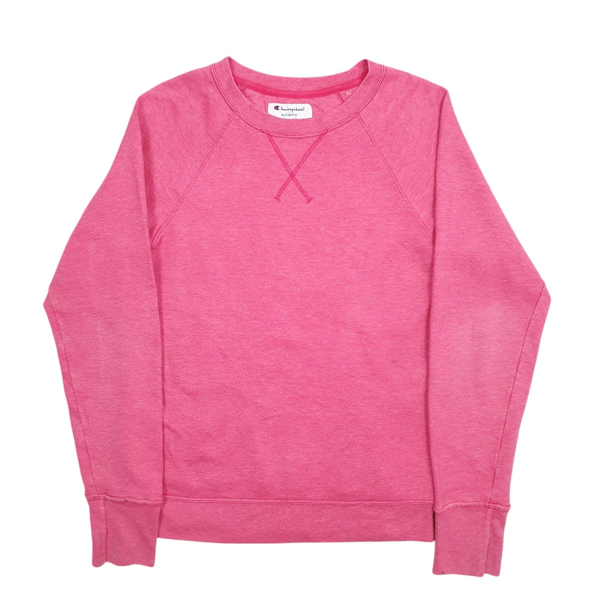 Womens Pink Champion  Crewneck Jumper