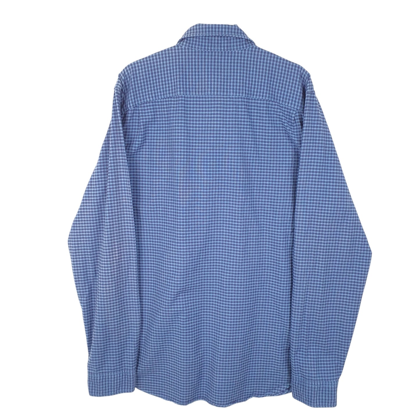 Mens Blue Gap Stretch Long Sleeve Shirt